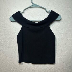 H&M black off the shoulder top